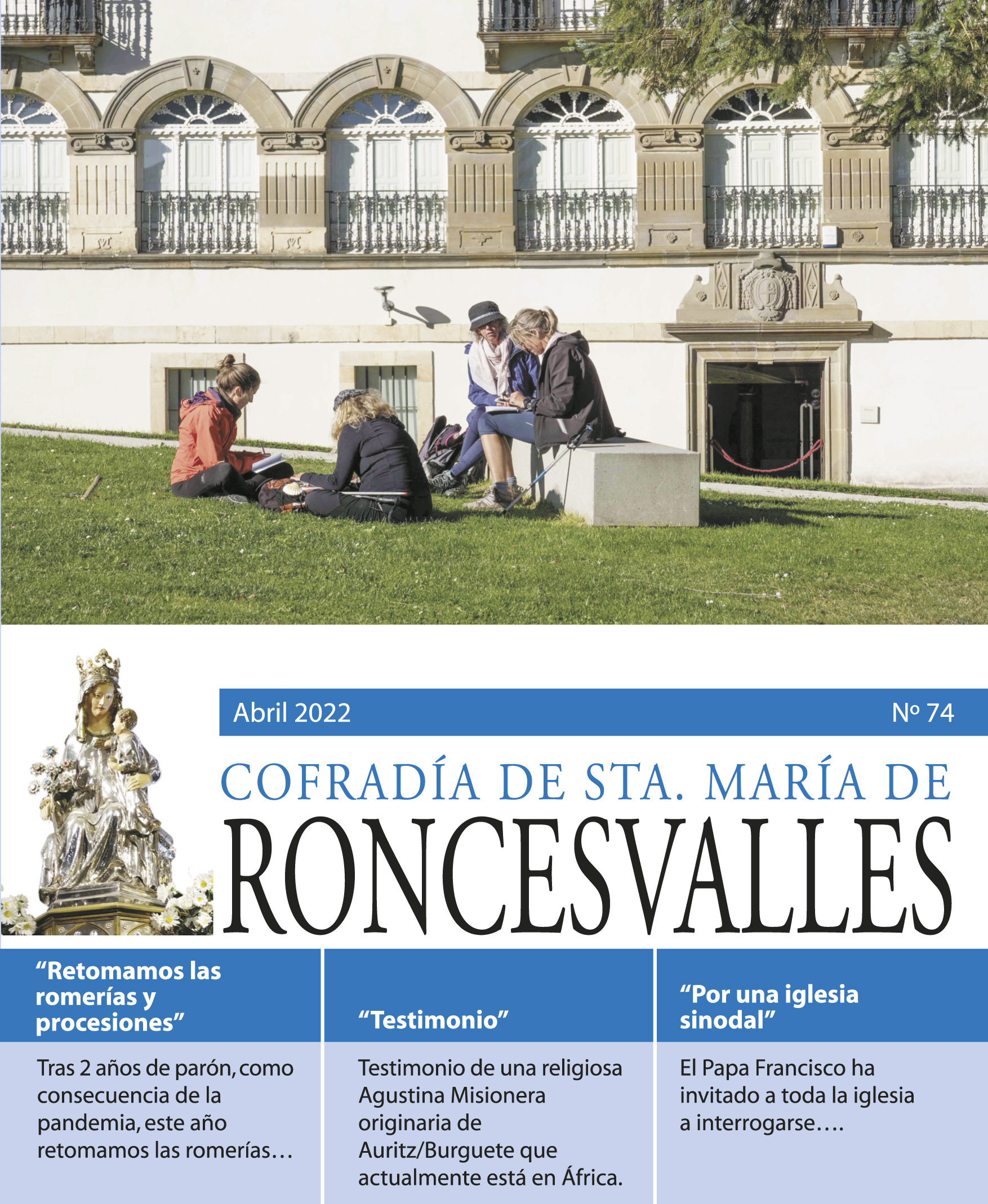 Nuevo Boletín de la Cofradía de Santa María de Roncesvalles nº 74